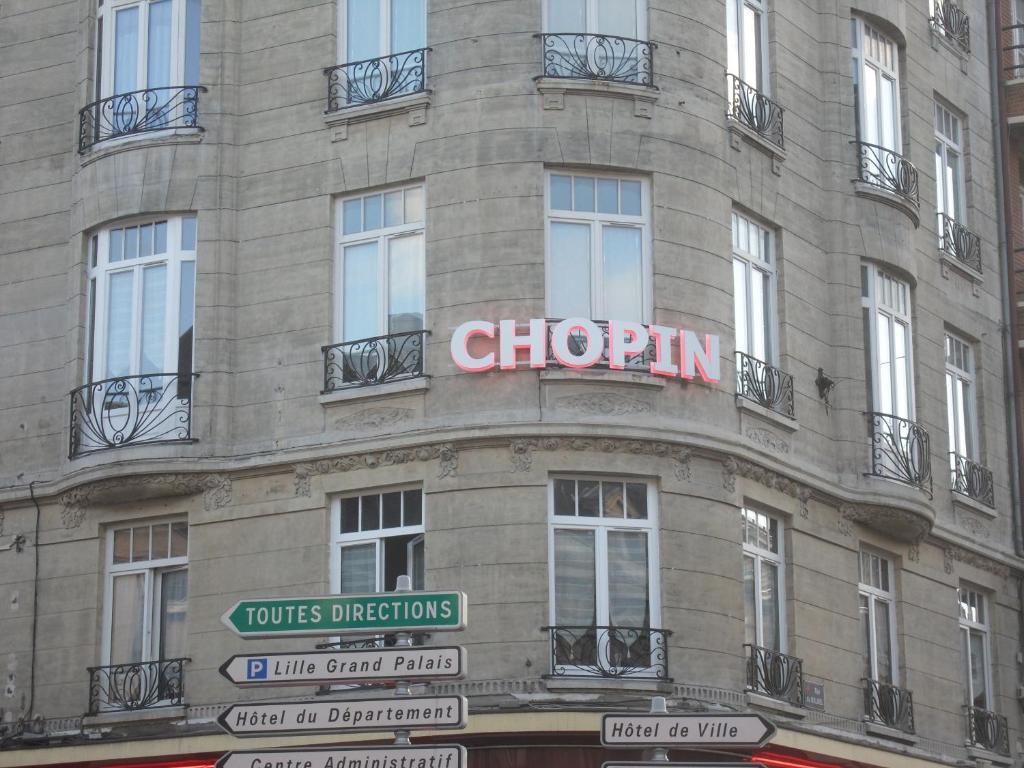 Hotel Chopin Lille Exteriér fotografie